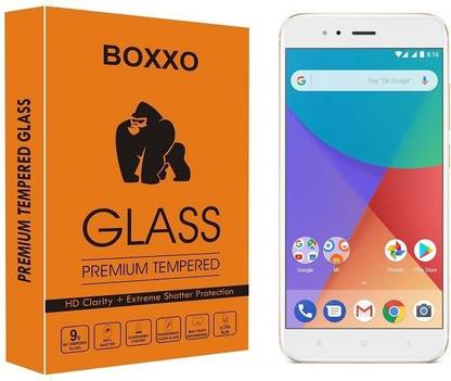 Boxxo Tempered Glass Guard for Mi A1