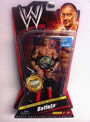 WWE Batista Mattel Series 1 Limited Edition 1 Of 1 000 With Belt