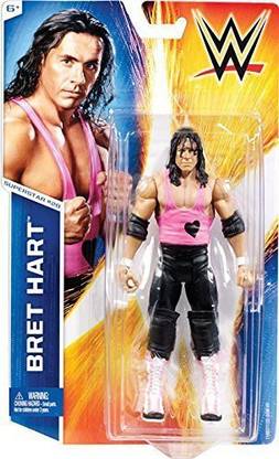 WWE Uk Bret The Hitman Hart Series 49 #28 Basic Mattel Wrestling Action Figure
