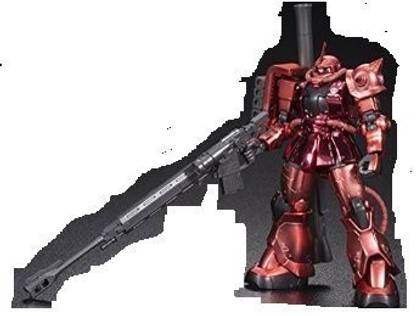 Bandai Gundam Expo 2015 Hg 1 144 Char S Zaku Ii Metallic Ver. Events Limited Model Ms 06S Zaku& 2021 U Gundam