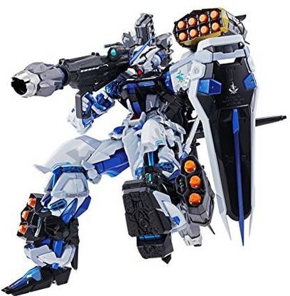 Bandai Tamashii Nations Metal Build Astray Blue Frame Gundam Seed Astray Full Action Figure Weapon Set