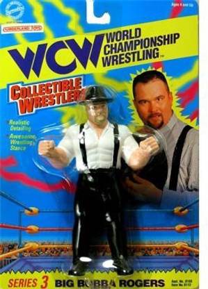 WWF Wcw Big Bubba Rogers Wrestling Action Figure Wwe Nwo