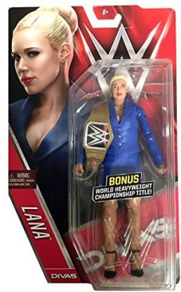 Shelf wear WWE Lana Series 58 Basic Figure New Mattel Divas 