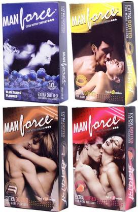 MANFORCE Condoms Multi Flavoured Combo Condom