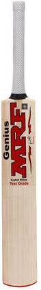 MRF Genius Poplar Willow Cricket  Bat For 15+ Yrs