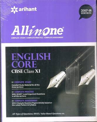 All in One ENGLISH CORE CBSE Class 11th 2017-18 (Old Edition)