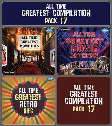 ALL TIME GREATEST Compilation Pack-17 ( Biggest International Hits, Original Songs, Set Of 3 MP3s With 140 + Tracks) MP3 Standard Edition