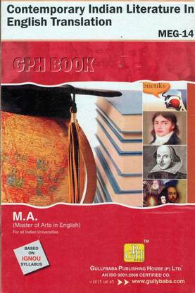 MEG 14 Contemporary Indian Literature In English Translation (Including Previous Year Solved Question Papers)