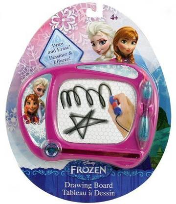 DISNEY PRINCESS Disney Frozen Elsa Anna Draw And Erase Drawing Board Easter