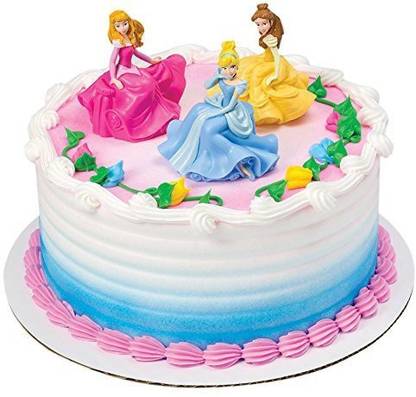 DecoPac Disney Princess Once Upon A Moment Decoset Cake Topper