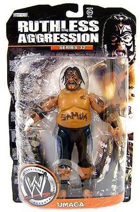 Jakks Pacific Wwe Wrestling Ruthless Aggression Series 32 Action Figure Umaga