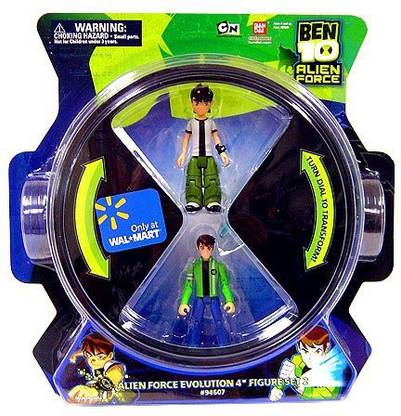 Ben 10 Alien Force Evolution 4 Figure Set 2