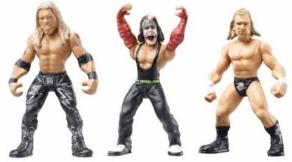 Jakks Pacific Wwe Micro Aggression 3 Pack #15 - Edge/Jeff Hardy/Triple H