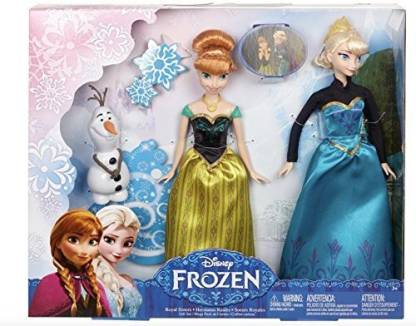 Disney Frozen Royal Sisters Gift Set Includes Olaf Anna And Elsa ...