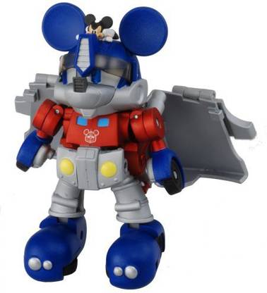 DISNEY Transformers Takara Mickey Mouse Transformer Color Version By Takara Tomy