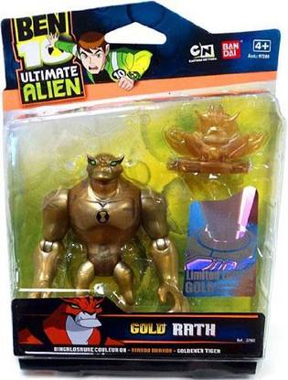 Ben 10 Gold 10Cm Ultimate Rath Limited Edition