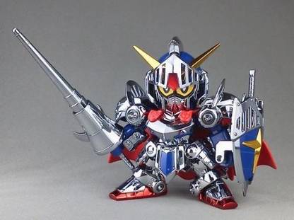 Bandai Gundam Expo 2012 Limited Sd Gundam Bb Warrior Legend Bb Knight Gundam Metallic Ver. Plastic