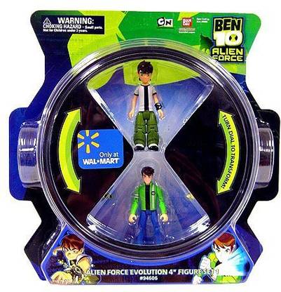 Ben 10 Alien Force Evolution 4 Figure Set 1