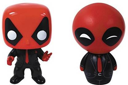 Deadpool Funko Pop & Dorbz Marvel Dressed To Kill Previews Exclusive Vinyl Figure Set Of 2