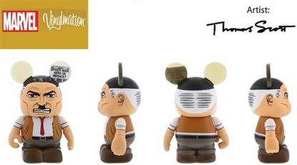 Disney Vinylmation Marvel Series 2 J. Jonah Jameson 3 Figure Cute