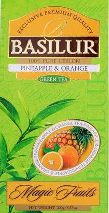 Basilur Tea Basilur-100g-Pineapple&Orange Pineapple, Orange Green Tea Box