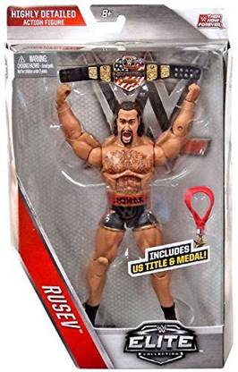 WWE , Elite Collection Then Now Forever, Rusev Exclusive Action Figure