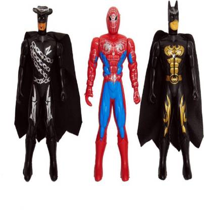 Reyansh Collection Mini Super Hero Figures(Set of 3)