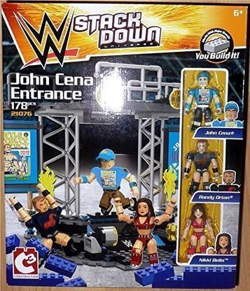 WWE Stackdown John Cena S Entrance W John Cena Randy Orton And Nikki Bella C3 Construction Plasyet #21076