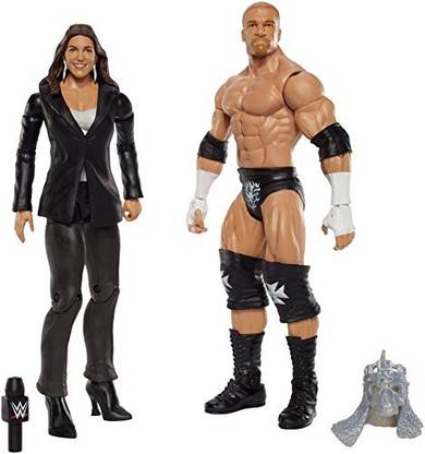 MATTEL Wwe Triple H And Stephanie Mcmahon Figure 2 Pack