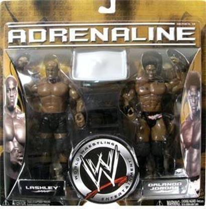 Jakks Pacific Bobby Lashley And Orlando Jordan Wwe Wrestling Adrenaline Series 18 Figures By Jakks