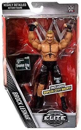 MATTEL Wwe Elite Collection Brock Lesnar Action Figure (Gamestop Exclusive)