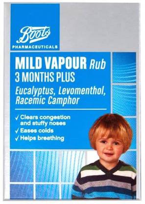 Boots Mild Vapour Rub - 45g Gel