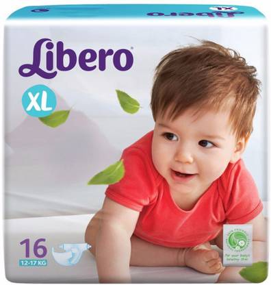 LIBERO XL (8 x 16's) Open diapers - XL