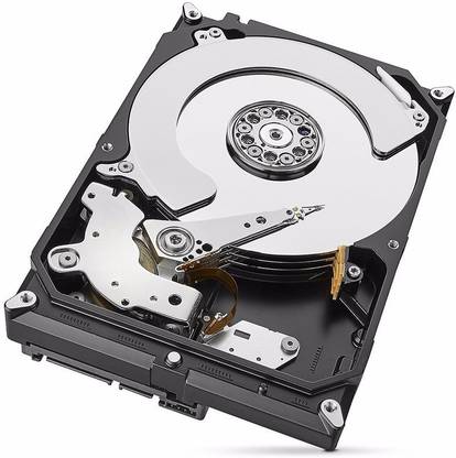 Seagate SKYHAWK 3 TB Surveillance Systems Silver, Black SATA Internal Hard Disk Drive (HDD) (ST3000VX010)