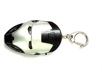 Pin to Pen Hacker Anonymous White Keychain ABC Key Chain