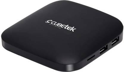 Cubetek 4K Portable Smart TV Box with 2GB Ram,16gb ROM, HDMI 2.0, Android 6.0, Wifi, Dolby 5.1 Media Streaming Device