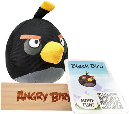Angry Birds Tactic Black Bird, Multi Color
