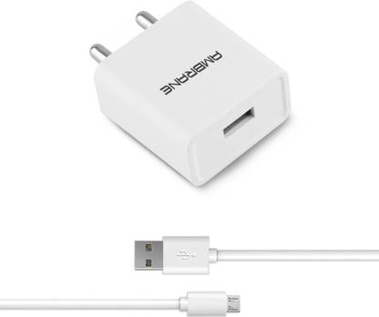 Ambrane 2 A Wall Charger for Mobile with Detachable Cable