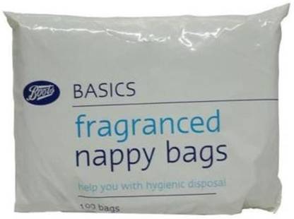Boots Essentials 100 Fragranced Nappy Sacks