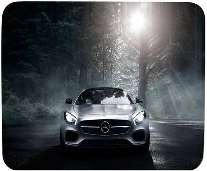 GMX Mouse Pads for Laptop, computer Mercedes-Benz print for work with comfort - best mouse pads - S.No : 0126 Non Slip Base Mousepad