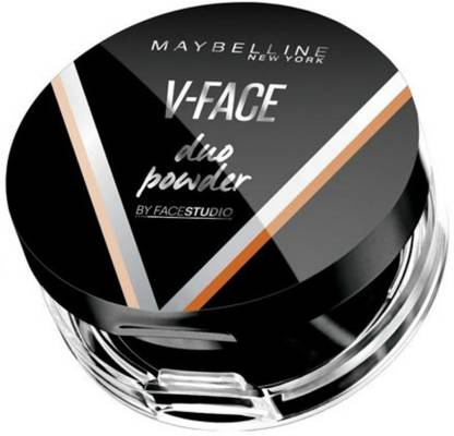 MAYBELLINE NEW YORK V- Face Studio DUO Powder, Light Medium Compact