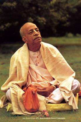 A C Bhaktivedanta Swami Prabhupada Poster (Size 12 Inch x 18 Inch) (Pack of 1) Paper Print