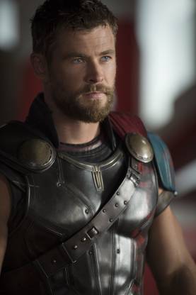 Chris Hemsworth Thor Ragnarok Image Poster (Size 12 Inch x 18 Inch) (Pack of 1) Paper Print
