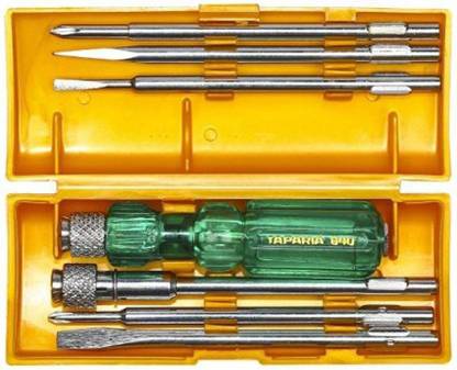TAPARIA Taparia 840 Standard Screwdriver Set (Pack of 6) Combination Screwdriver Set