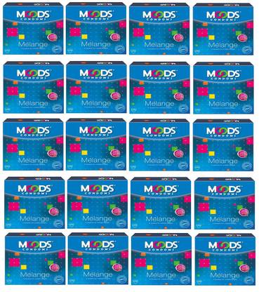 MOODS 3 Exciting flavours Melange For men Condom