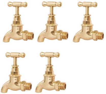 LOGGER - Bucket Filler Brass Tap ( Set of 5 pcs) Bib Tap Faucet
