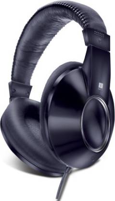 iball LISTOMANIA5 WITH LARGE EARCUPS & HIGH SENSITIVE HIDDEN MIC Wired Headset