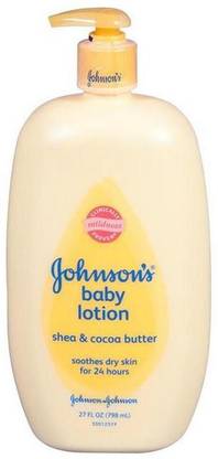 JOHNSON'S Baby Lotion Shea & Cocoa Butter - 798ml
