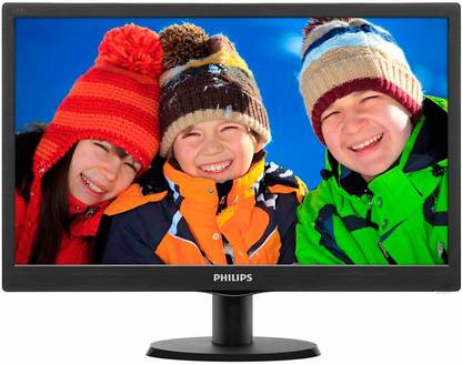 PHILIPS 46.99 cm (19 inch) Full HD Monitor (193V5L 18.5 inch LED Monitor)
