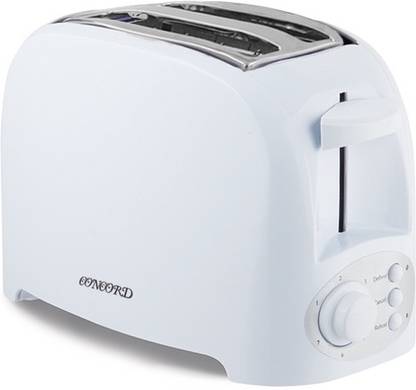 Concord 2 Slice 750 W Pop Up Toaster